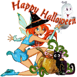 Праздник Хэллоуин с Винкс - Праздник Хэллоуин,поздравления, картинки, открытки, анимация