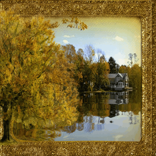 Осенняя анимация природы~Осень картинки