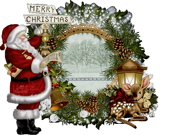 Рождественские милые открытки~Рождество Христово