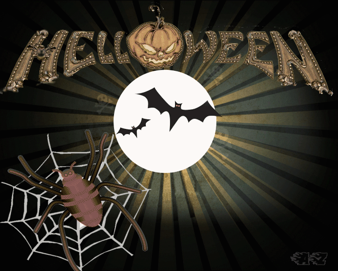 Ночь HELLOWEEN - Праздник Хэллоуин,поздравления, картинки, открытки, анимация