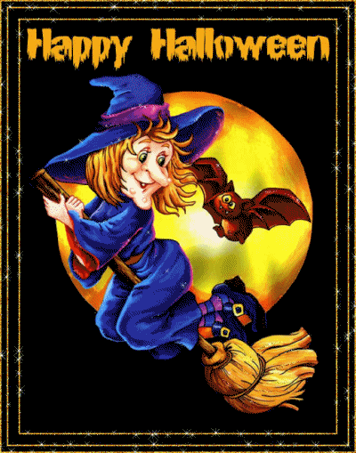 Анимация Хэллоуин - Праздник Хэллоуин,поздравления, картинки, открытки, анимация