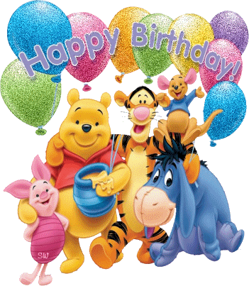 Анимированная картинка с Днём Рождения детям - С Днем рождения детям,поздравления, картинки, открытки, анимация