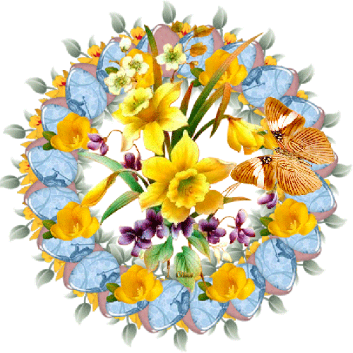 Весенний букет - Открытки с цветами,поздравления, картинки, открытки, анимация