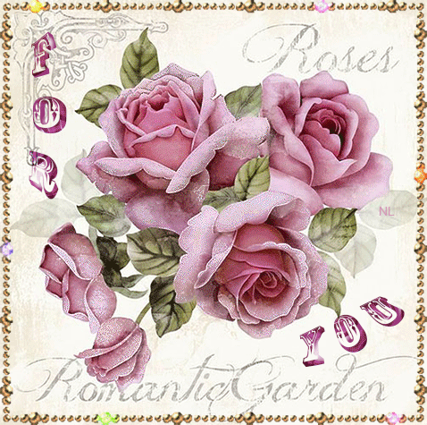 Живые винтажные розы для тебя - Открытки с цветами,поздравления, картинки, открытки, анимация