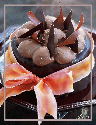 Шоколадный десерт - Всемирный день шоколада,поздравления, картинки, открытки, анимация