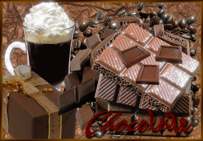 С днем шоколада - Всемирный день шоколада,поздравления, картинки, открытки, анимация