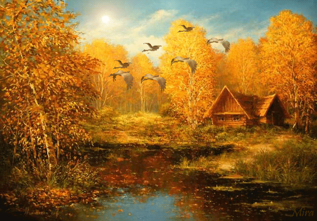 Осенняя природа в картинках - Осень картинки,поздравления, картинки, открытки, анимация
