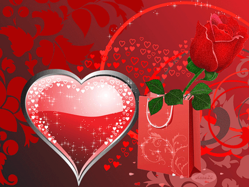 Валентинка - Открытки с днём влюблённых 14 февраля,поздравления, картинки, открытки, анимация