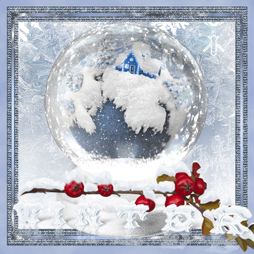 Зимняя открытка - Зима в картинках,поздравления, картинки, открытки, анимация